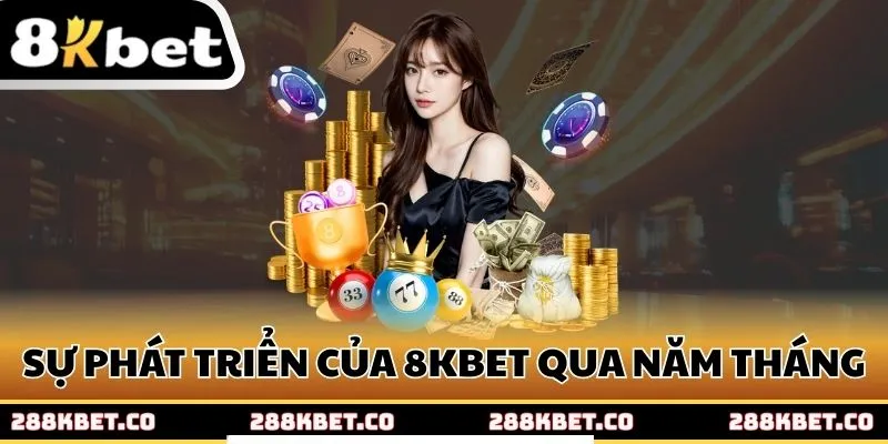 Sự phát triển của 8kbet qua năm tháng