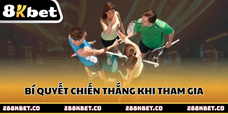 Bí quyết thắng thắng khi tham gia loại kèo quần vợt