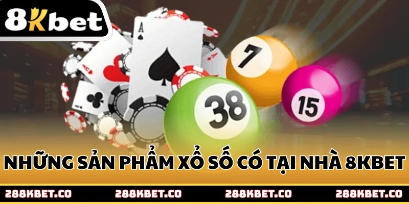 Những sản phẩm có mặt tại nhà cái cá cược 8kbet