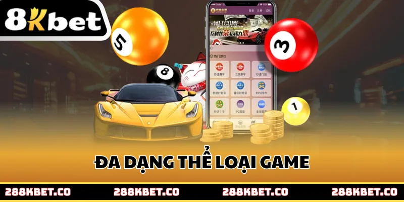 Đa dạng thể loại game